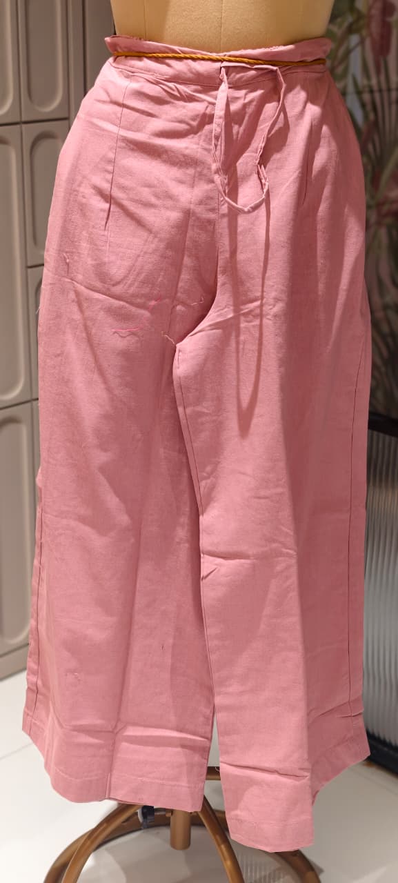 Half Phased Flower Patch Cotton A-Line Full Suit Set With Dupatta- 14415 RB326