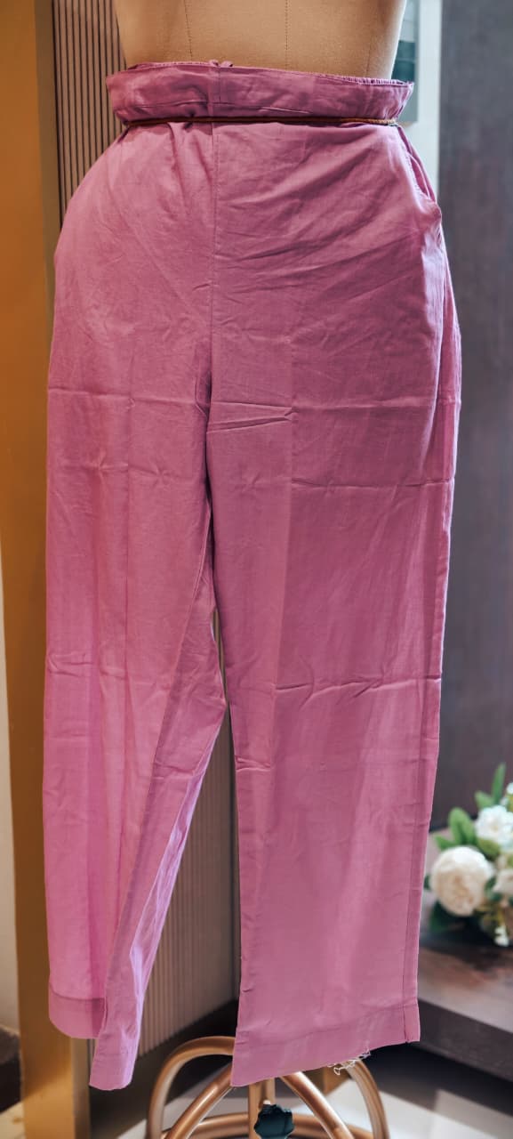 Timeless Striped Cotton Full Suit with Matching Plain Bottom and Floral Dupatta Set- 15170