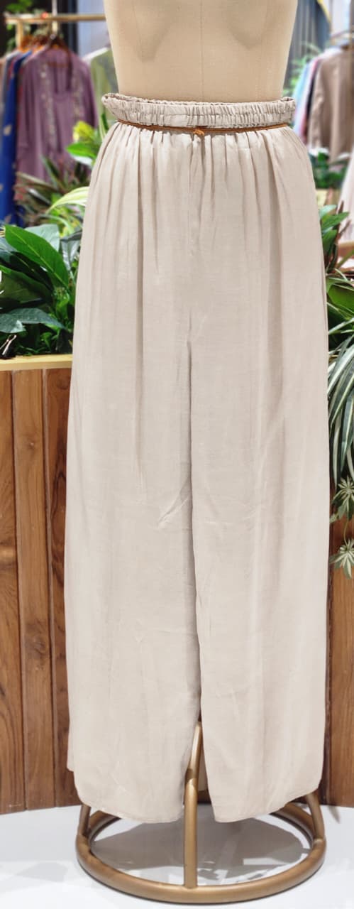 Grand Embroidered Multiple Stunning Ombre Kaftan Style Cape Kurta and Palazzo Fusion Modal Satin Indo Wear- 14953