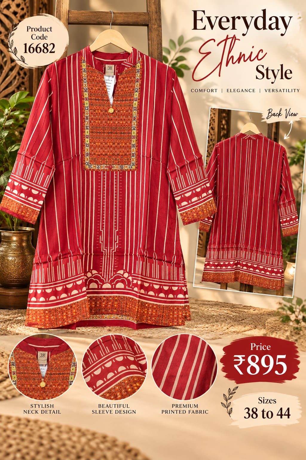 Exclusive Multi Prints With Multi Color Pallete Crepe Shirt- 16692