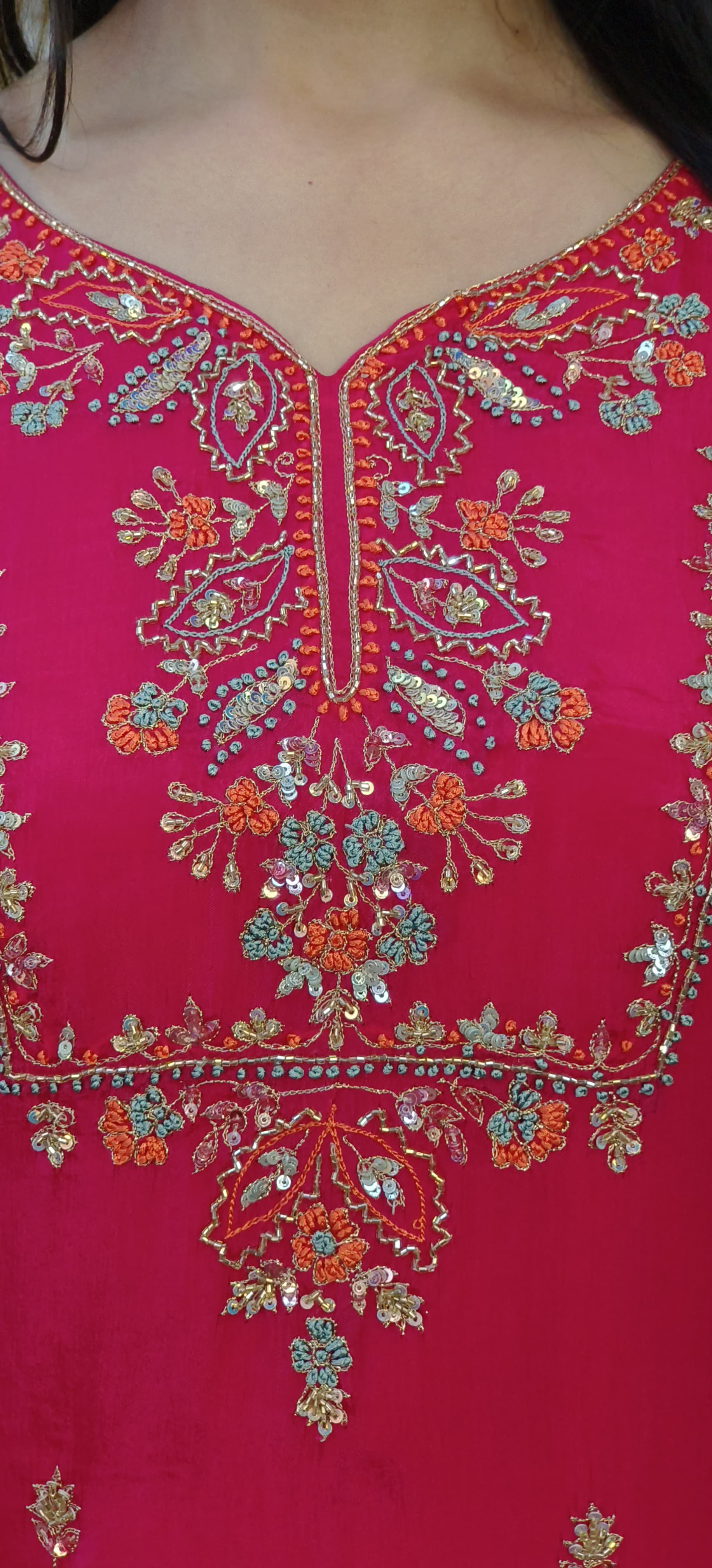 Chinon Cutdana Embroidery Full Set-07652-53-54