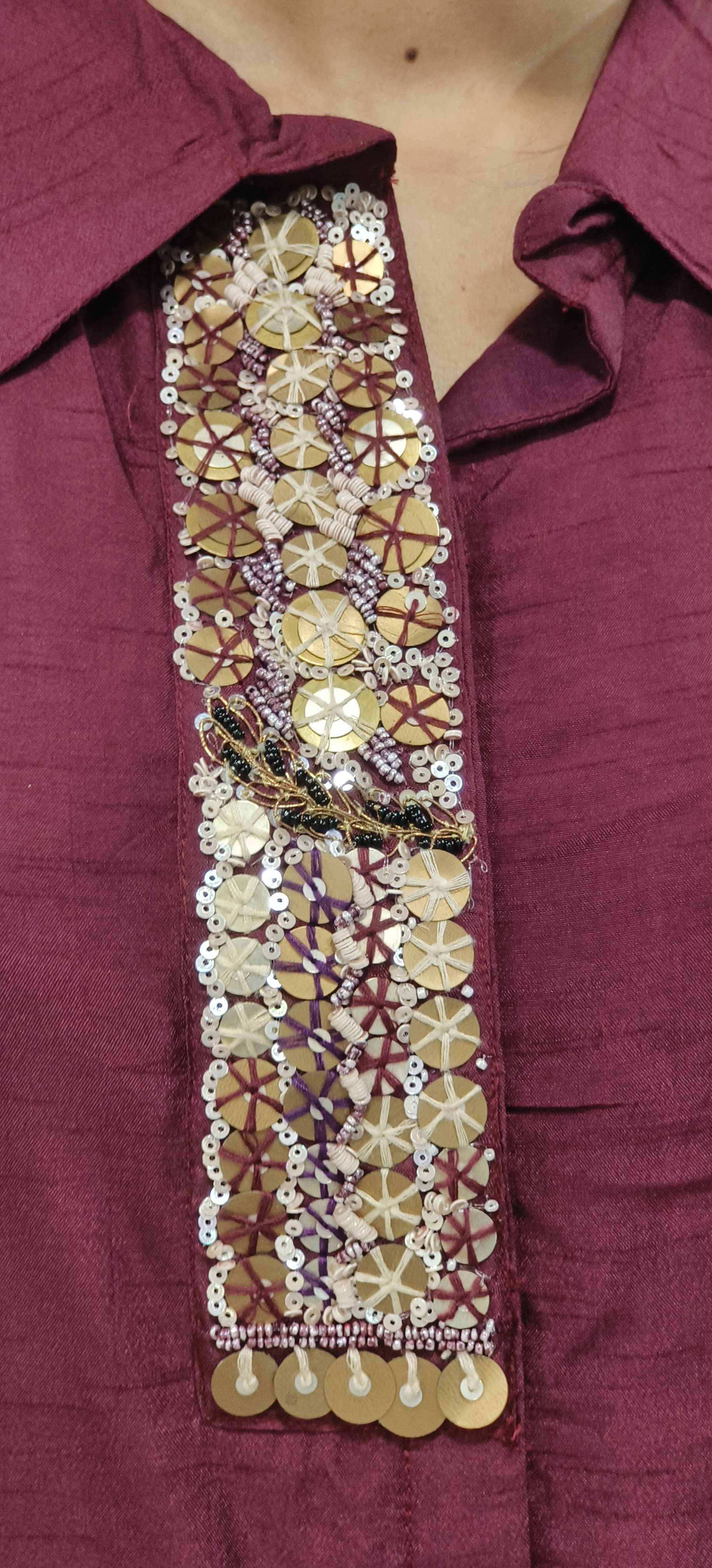 Exquisite Embroidered Cord Set in Dola Silk  9514,9516,9515