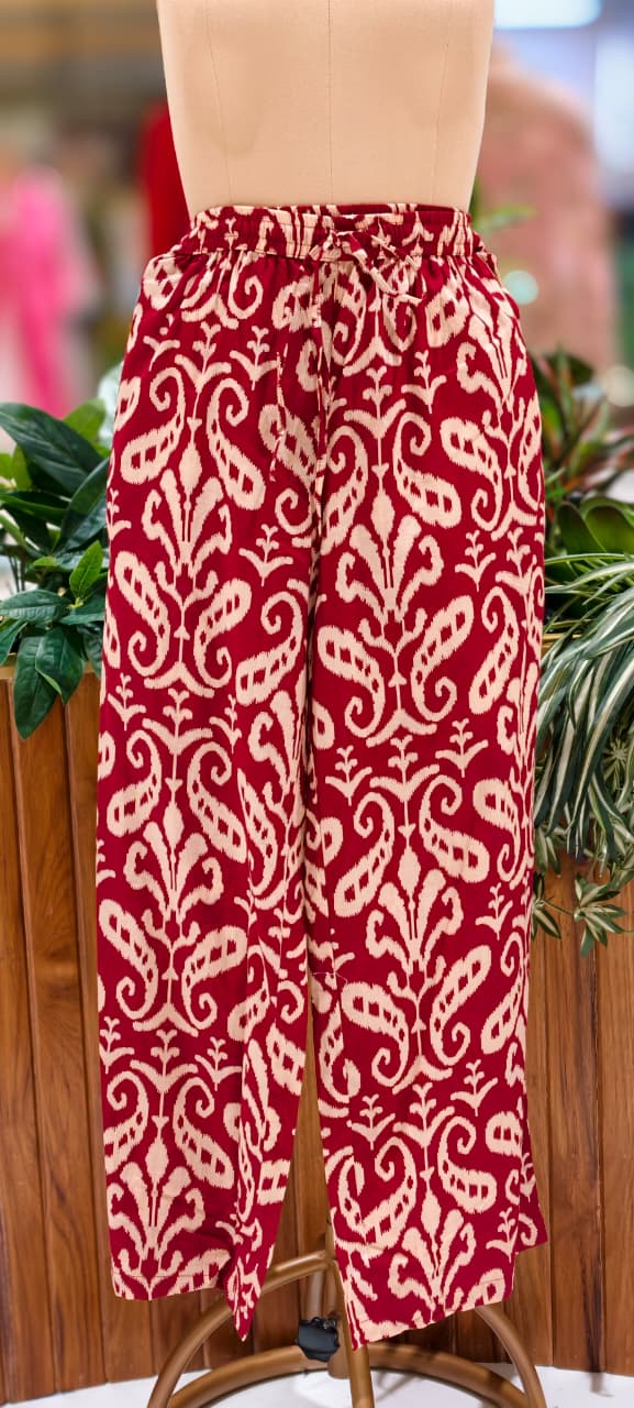 Ikkat Elegance Solid Bold Shade Cotton Full Suit Set With Dupatta- 13406