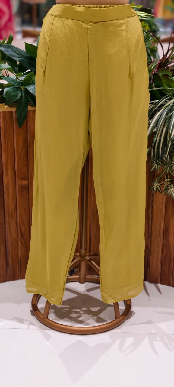 Luxury Chinon Indo Western  Hand Embroidered Neckline, Tassel Detailing and Elegant Sheer Finish-13820