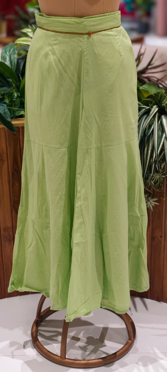 Beautifull Cotton Sleeveless Full Suit With Plain Dupatta-13978 RB13