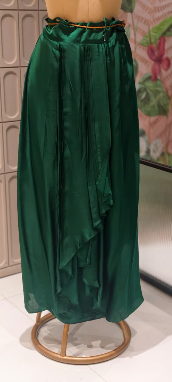 Premium Floral Embellished Long Tunic with Palazzo Trousers