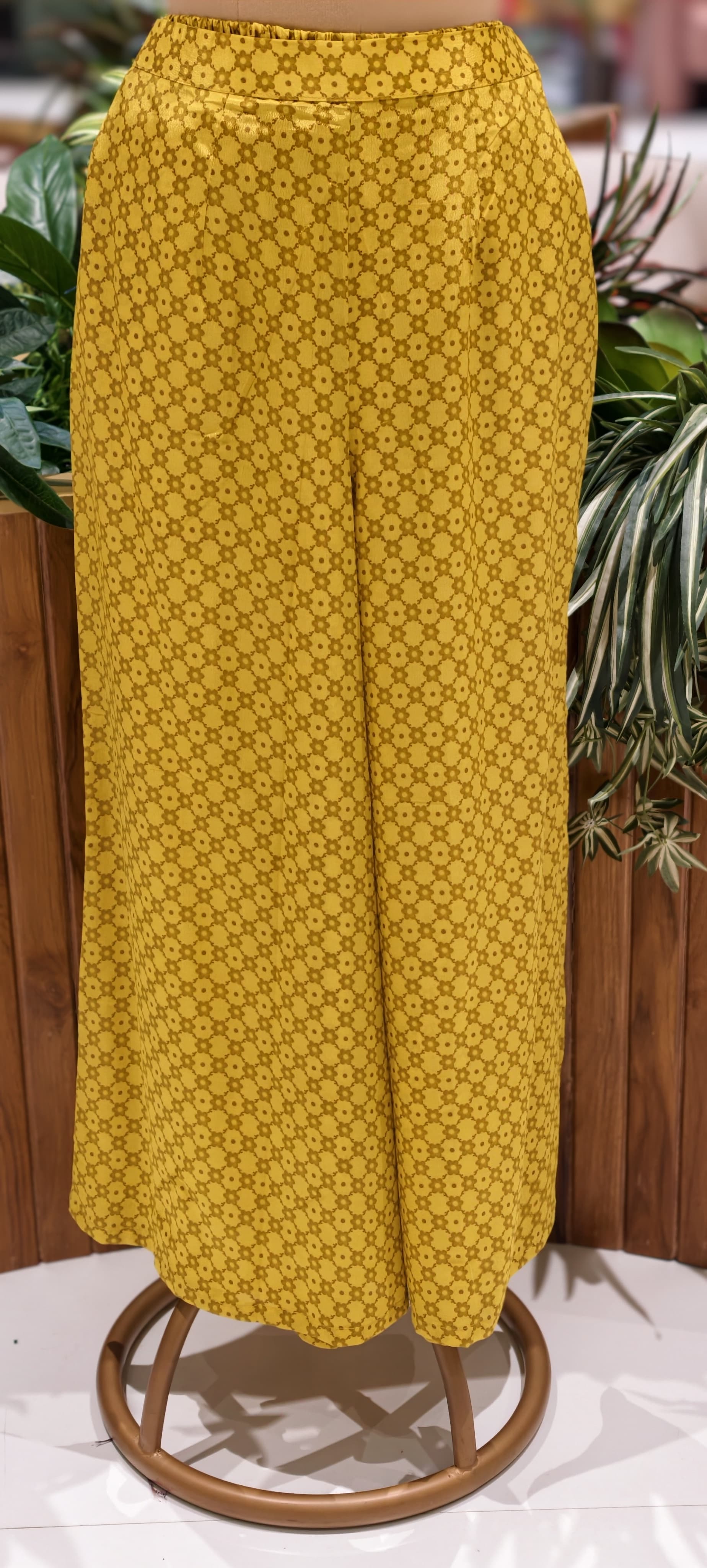 Sunshine Floral Printed High-Low Kurta with Palazzo Co-Ord Set-13739